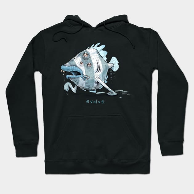 Evolve Hoodie by AlexHeywoodArt